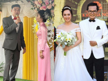                               Tiết Cương U50 cưới muộn đã bất ngờ bằng Đại gia chân đất lấy vợ kém 19 tuổi? 