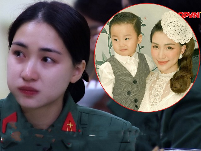 Hòa Minzy nghẹn ngào, bật khóc ngay trong bữa cơm vì nhớ con trai