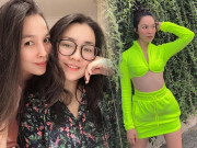 Thời trang - Đẹp khoe xấu che, Hiền Thục U45 vẫn bị con gái cưng "chỉnh" chuyện ăn mặc