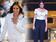 Thời trang - Meghan Markle diện cây vest hao hao công nương Kate, một chi tiết ẩn ý không còn thuộc Hoàng gia Anh
