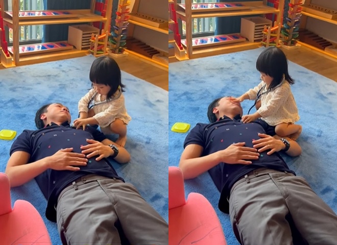 Bác sĩ phũ phàng bóp mũi bệnh nhân trong quá trình thăm khám.