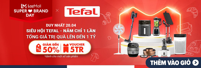 Siêu hội Tefal giảm đến nửa giá vào ngày 20/4, chị em yêu gia dụng, bếp núc đừng bỏ qua! - 8