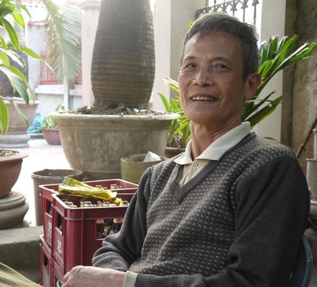 Ông Sinh được cho là người đầu tiên có công trong việc đưa bà con đến với nghề đi chợ bán thịt lợn