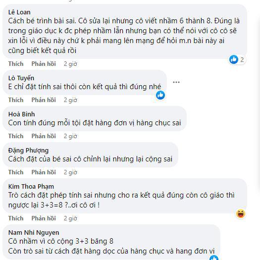 The child did the math 53+3386 wrongly crossed out, the mother got angry when she saw the results - 2