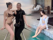 Làm đẹp - "Xin vía" đẹp của Ngọc Trinh, người làm Thuý Kiều tung loạt ảnh bikini gợi cảm, khoe da trắng dáng đầy