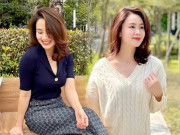 Làm đẹp - Quanh năm thả tóc bồng bềnh được khen trẻ, Hồng Diễm 1 phút búi tóc bị chê già