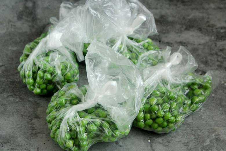 Excess peas do not immediately put in the refrigerator, add this step to keep it fresh for a long time - 6