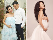 Bà bầu - Gặp nhiều biến cố lúc làm mẹ đơn thân, Vân Hugo hóa "mây" khi có bầu với chồng đại gia