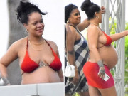 Giải trí - Rihanna đang bụng mang dạ chửa thì bạn trai bất ngờ bị bắt, cảnh sát phá cửa vào nhà