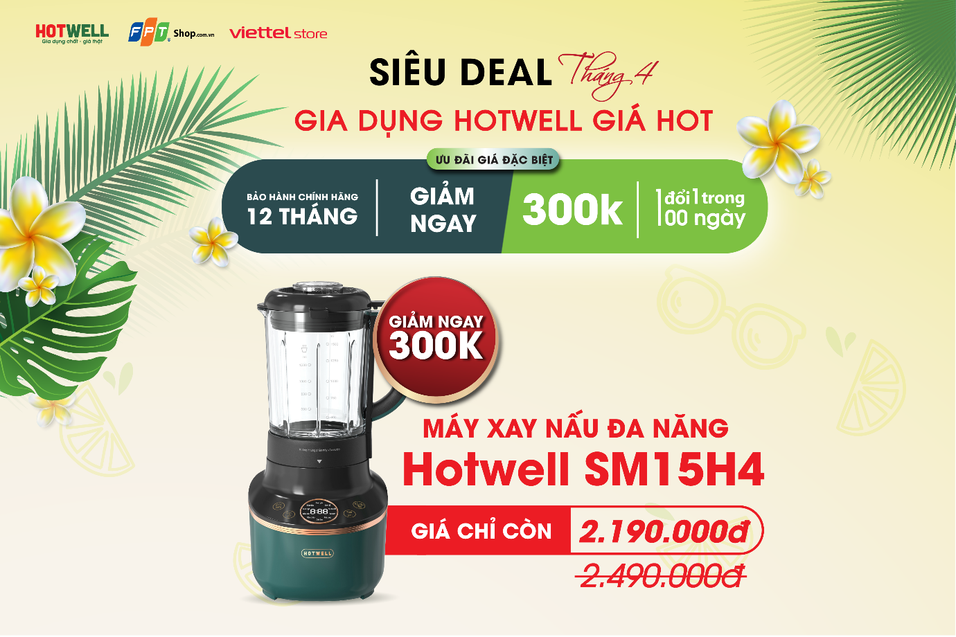 Cơn mưa sale lớn từ gia dụng Hotwell chào mừng đại lễ 30/4 - 1