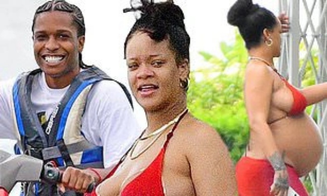 Rihanna was pregnant when her boyfriend was suddenly arrested, the police broke the door to the house - 5