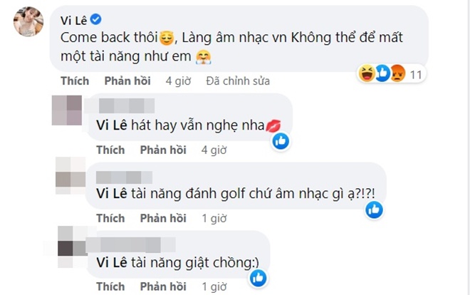 Vợ cũ Hồ Quang Hiếu gây tranh cãi khi ủng hộ Hiền Hồ quay lại showbiz.