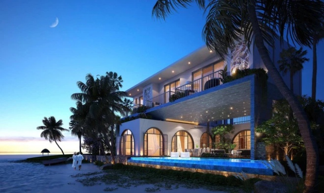 Sao Viet owns a million-dollar resort villa: Not right next to the sea, also on a hill - 10