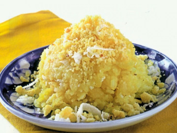 Cách nấu xôi vò đậu xanh, nước dừa dẻo tơi ngon không bị khô