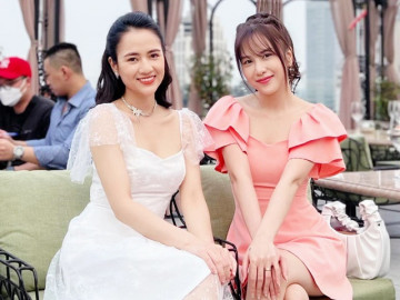 Cặp mỹ nhân tại "đám cưới" Đan Lê: Vào vai cô cháu nhưng ngoài đời bằng tuổi nhau