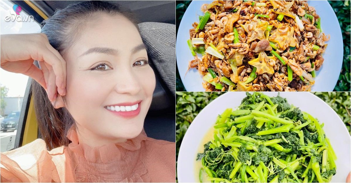 The VTV actor went to the US to live, and bought a cheap dish from the countryside in Vietnam that was as precious as gold