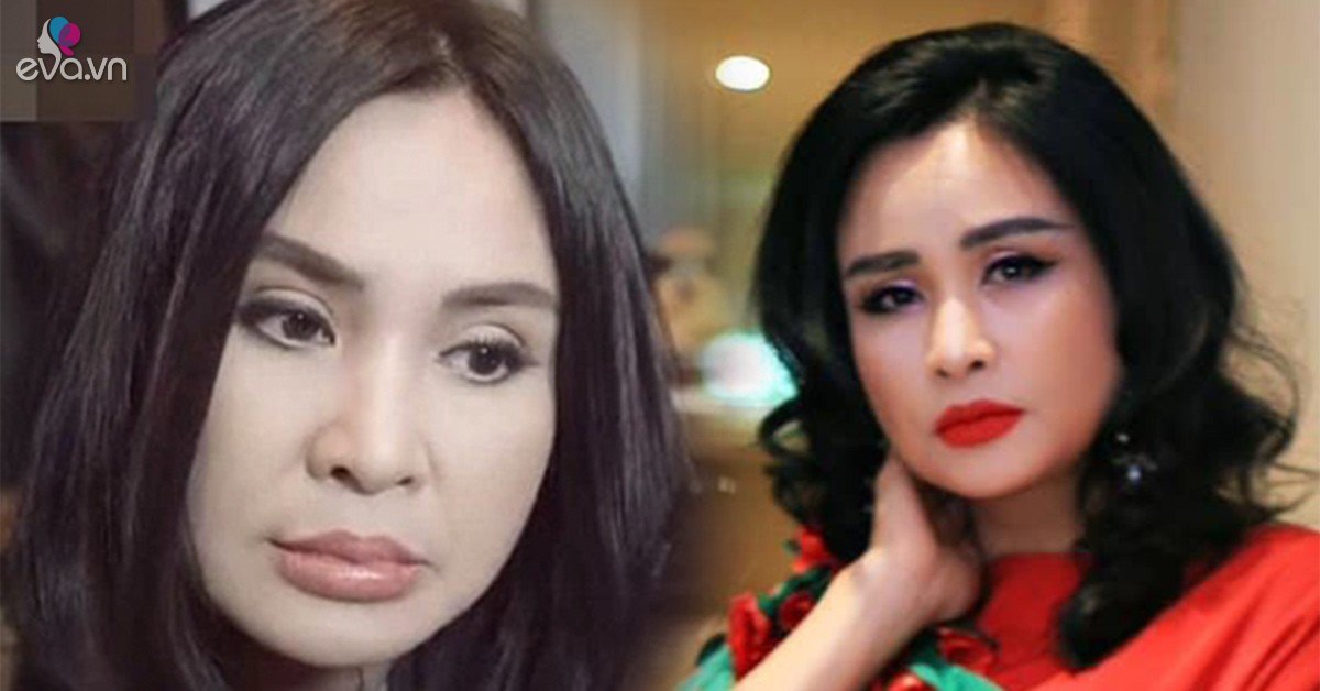 Diva Thanh Lam is skeptical of her beauty because her lips are swollen and her eyes are like eyelids