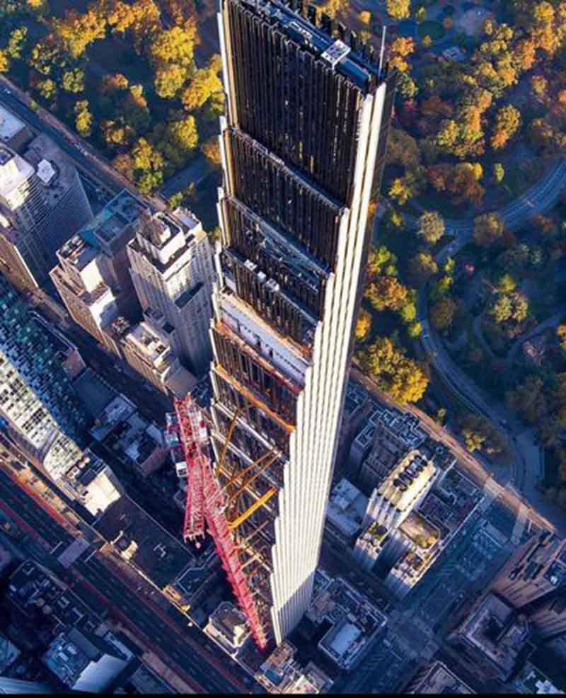 The thinnest skyscraper in the world, like a coffee stirrer - 3
