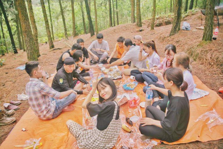 6 most attractive destinations on the occasion of 30/4-1/5: Super close to Hanoi, camping for barbecue is free; #34;  - first