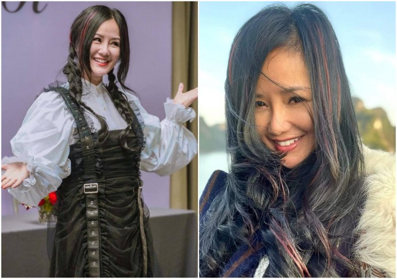 It doesn't have to be red and blue lights to be young and beautiful, diva Hong Nhung U55 finds a sincere hairstyle - 6