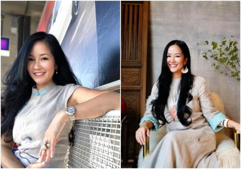 You don't have to just hook red and blue lights to be young and beautiful, diva Hong Nhung U55 finds a sincere hairstyle - 7