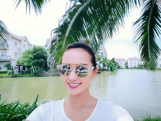 Vietnamese stars bought a lakeside villa: runner-up Tu Anh was on top, she was stunned when she went to Cao Thai Son - 8