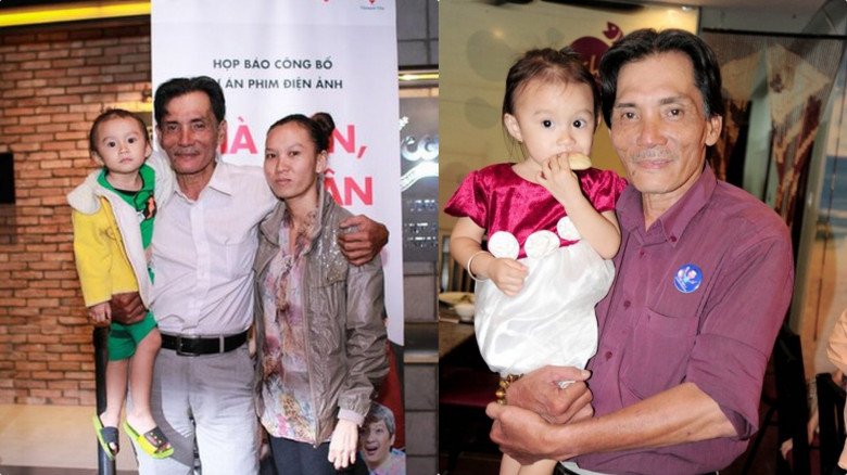 Thương Tín lại làm bố ở tuổi 58, sống cảnh con mọn lúc xế chiều.