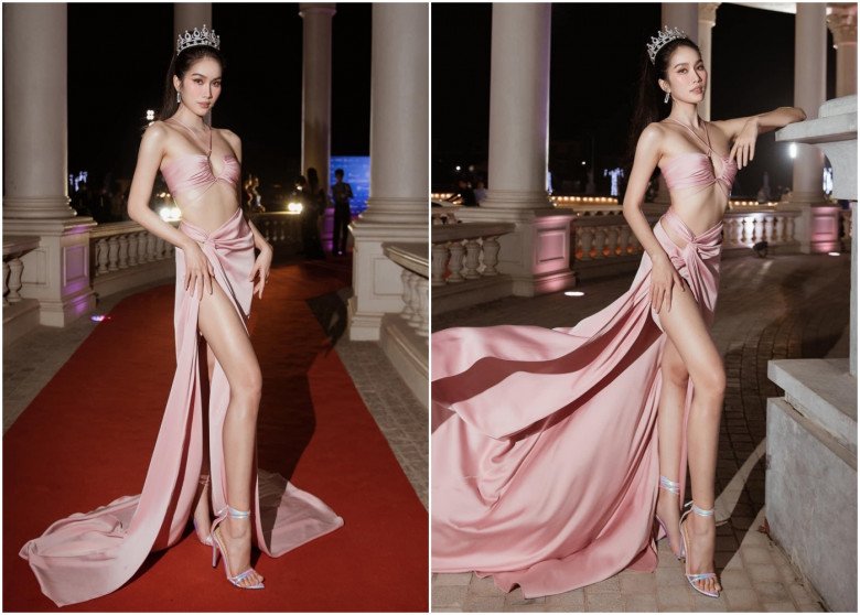 The battle of the 3 queens' dresses at Miss World Vietnam: Those who praise are attractive, those who criticize are more and more ridiculous - 8