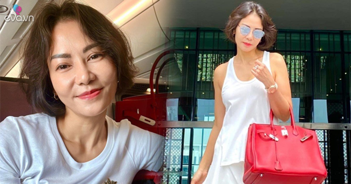 Not Huong Giang or Le Quyen, the queen of Vbiz’s Hermes bag has just returned home