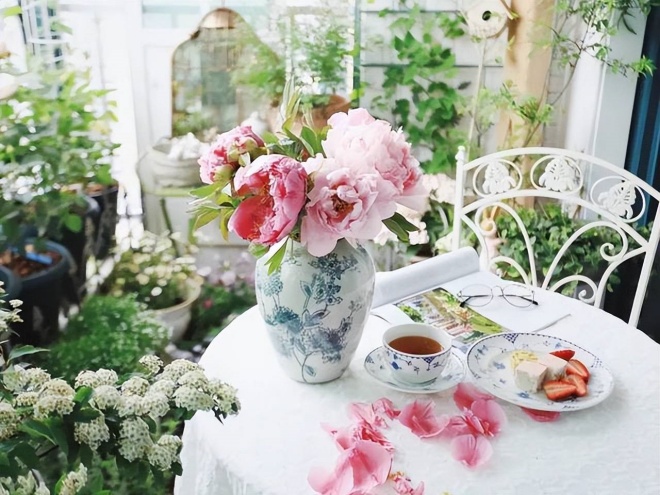 It takes 20 days to grow bonsai, create a garden on the balcony, enjoy a romantic life - 12