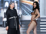 Thời trang - Độc quyền: Nam Em catwalk sóng sánh, kết thúc trình diễn "ố dề", vẫn được NTK bênh vực