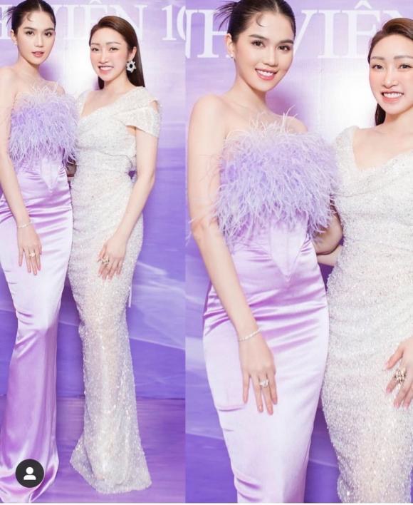 Because of the criminal dress, Ngoc Trinh stood next to Chi Bao's wife, but her belly was higher than her mother - 4