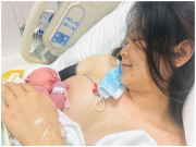 Bà bầu - 9X có bầu với chồng Pháp được cả nhà cưng như công chúa, con chào đời không hề giống bố