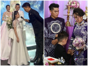 Làm mẹ - Phương Trinh Jolie, Lê Phương để con riêng tới đám cưới, đứa trẻ nào cũng bịn rịn ôm mẹ