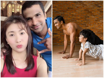 Sau nhiều chuyện buồn tình cảm, DV Nguyệt Ánh giờ hạnh phúc bên chồng Ấn Độ và con lai