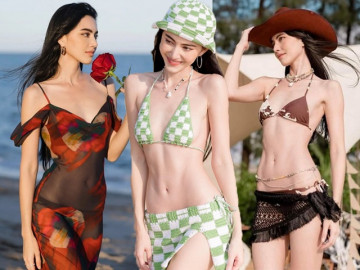 Tham khảo cách ma nữ Thái Lan phối đồ đi biển