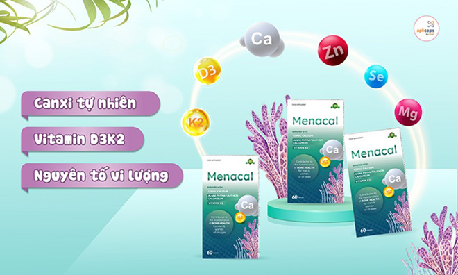 Không chỉ cần canxi, mẹ bầu còn cần Canxi organic Menacal - 3