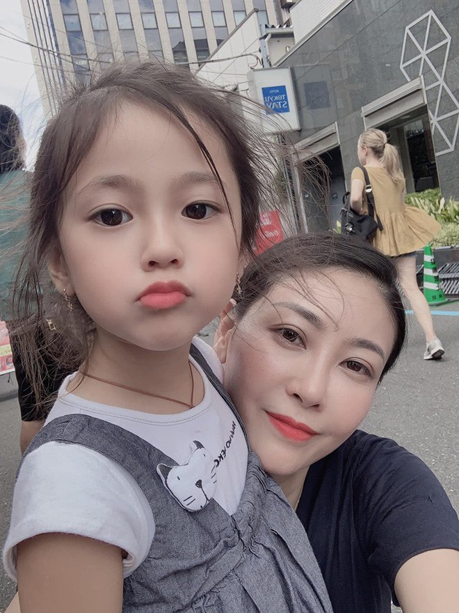 Ha Kieu Anh's 6-year-old daughter competes with Miss Tieu Vy, the angle is equally beautiful - 10