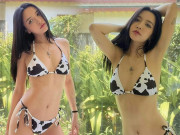 Làm đẹp - Bích Phương diện bikini hai mảnh, làm “cô bò sữa gợi cảm” dù vòng một nhỏ nhắn