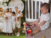 Giải trí - Hồ Ngọc Hà khoe clip Leon và Lisa thân thiết, thấy dấu vết con trai bị bệnh về da