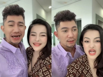 Sao Việt 24h: Dân tình ngã ngửa khi Lương Bằng Quang, Ngân 98 nhe răng khoe mài cụt cả hàm