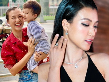 Hậu ly hôn, Hoàng Oanh vừa chạy sô, vừa chăm con