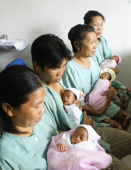 Two famous mothers with multiple pregnancies in Vietnam: Difficult pregnancy, finished birth  take care of the cubs - 1