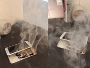 Sức khỏe - Dùng điện thoại khi đang sạc nam thanh niên bị nổ mù mắt, cháy sém toàn thân, thủng màng nhĩ