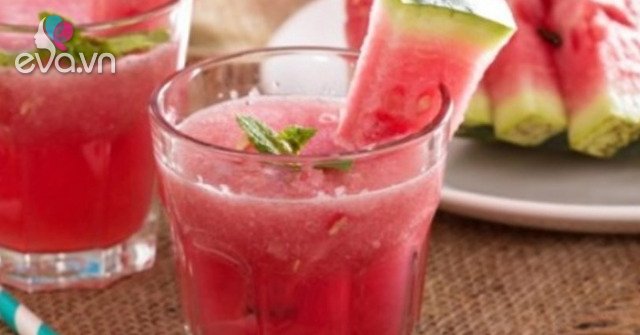 3 ways to make cool watermelon juice, lose weight for summer days