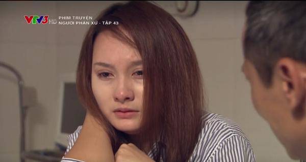 Bảo Thanh trong một phân cảnh ở phim Người phán xử gây ám ảnh với khán giả.