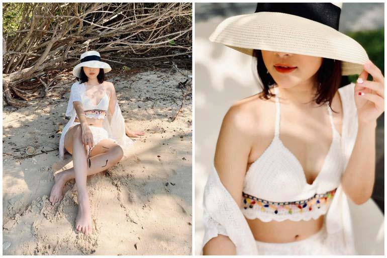 Vang Anh Minh Huong wears sexy and daring clothes that surprise everyone - 5