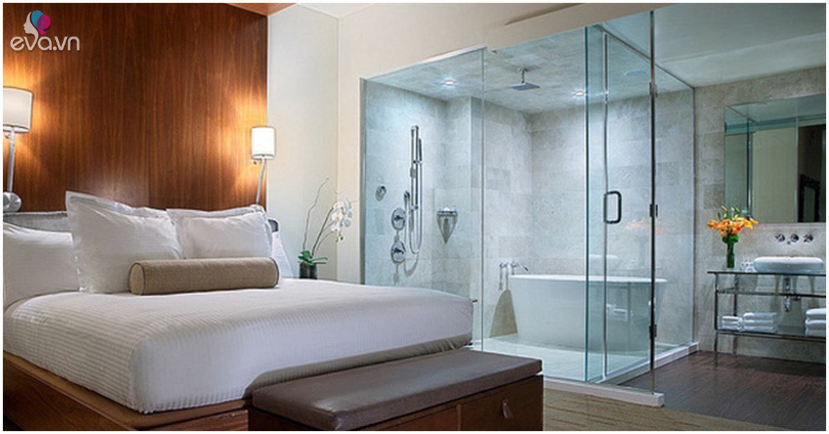 The hotel bathroom is designed with “clear” glass, knowing why you will be surprised