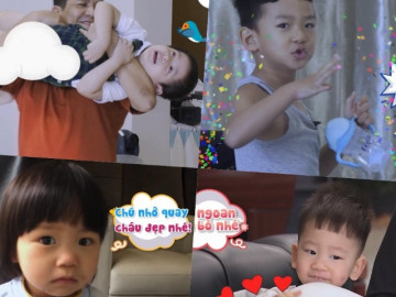 Tan chảy trước sự đáng yêu của các nhóc tì Sao Việt tập 1 “Mẹ vắng nhà Ba là siêu nhân”
