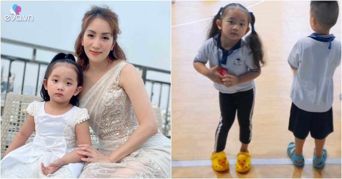 Famous for her aunt and uncle, Khanh Thi’s daughter at school is outstanding, she is prettier on the outside than in the pictures online